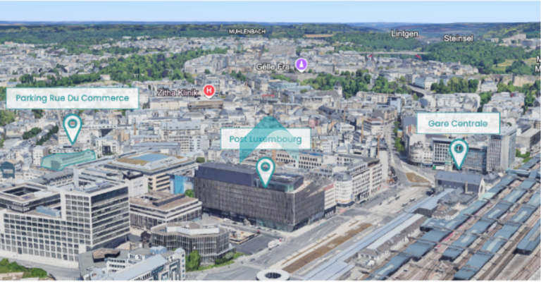 Garage à Luxembourg-gare